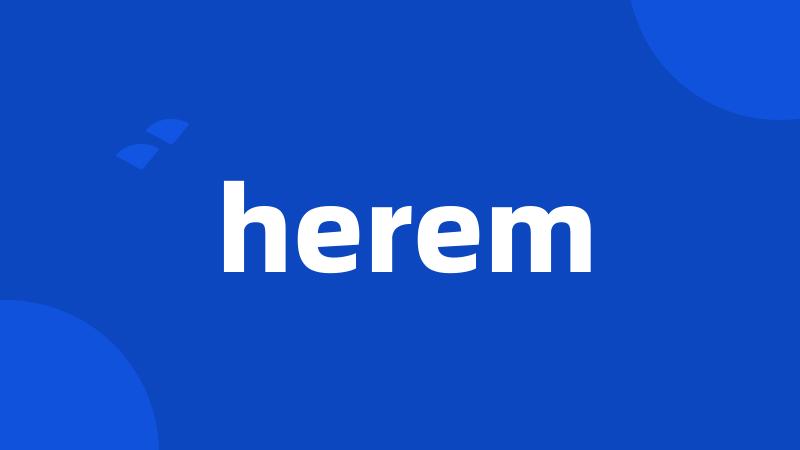 herem