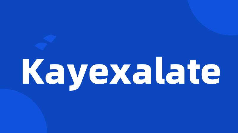 Kayexalate