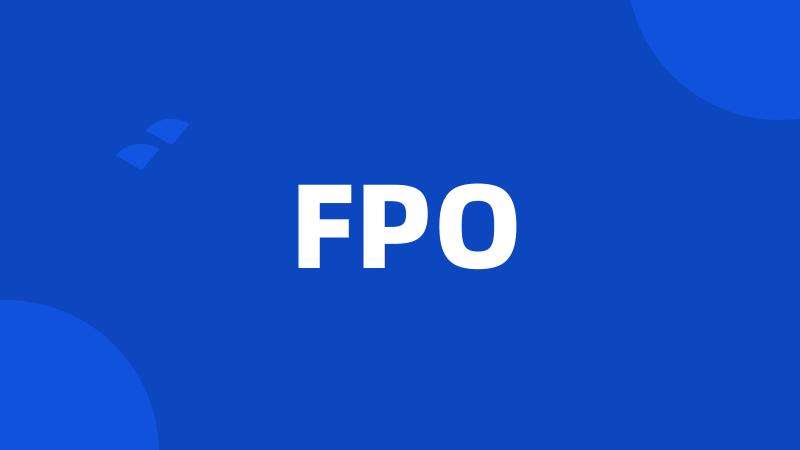 FPO