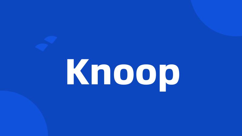 Knoop