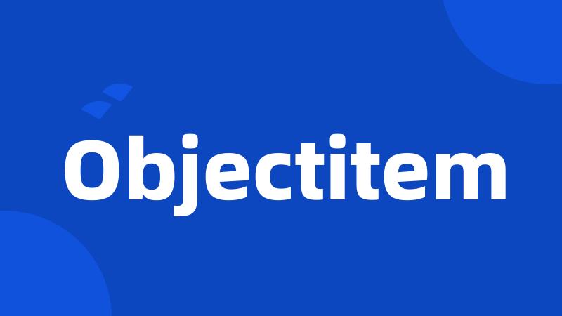 Objectitem