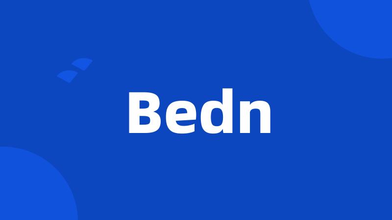 Bedn