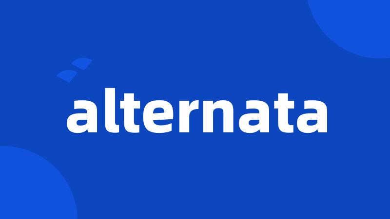 alternata