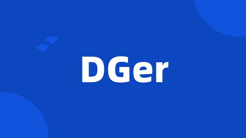 DGer