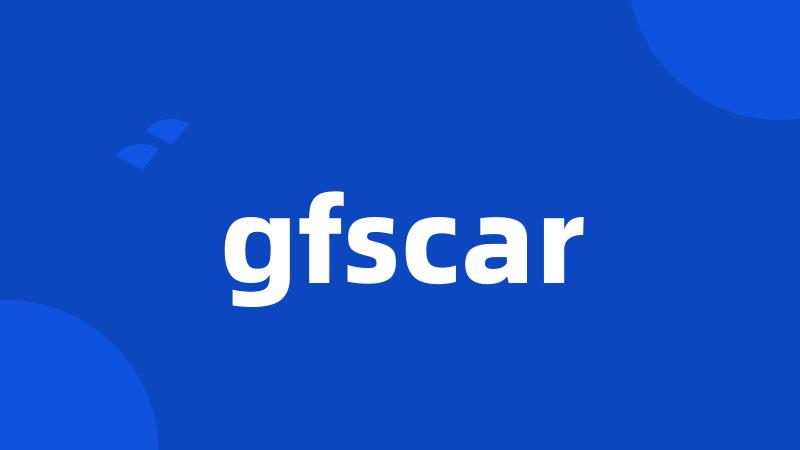 gfscar