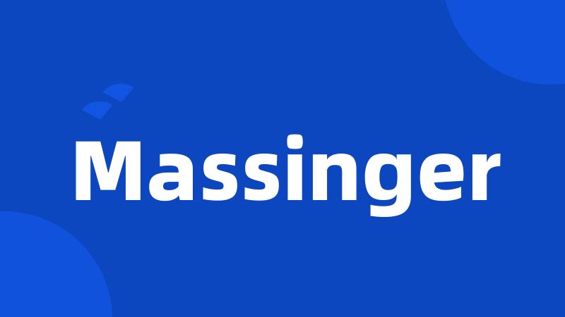 Massinger