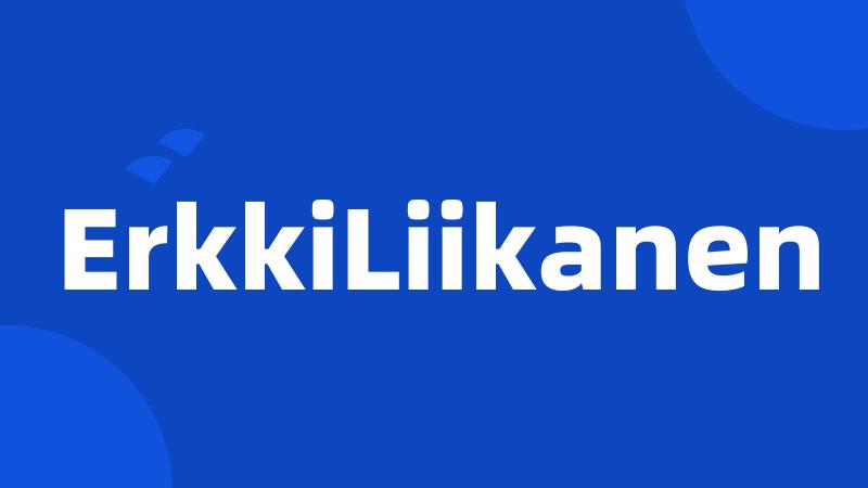 ErkkiLiikanen