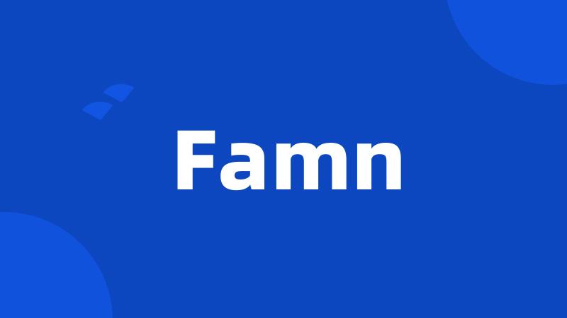 Famn