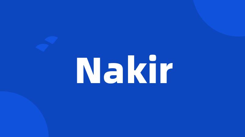 Nakir