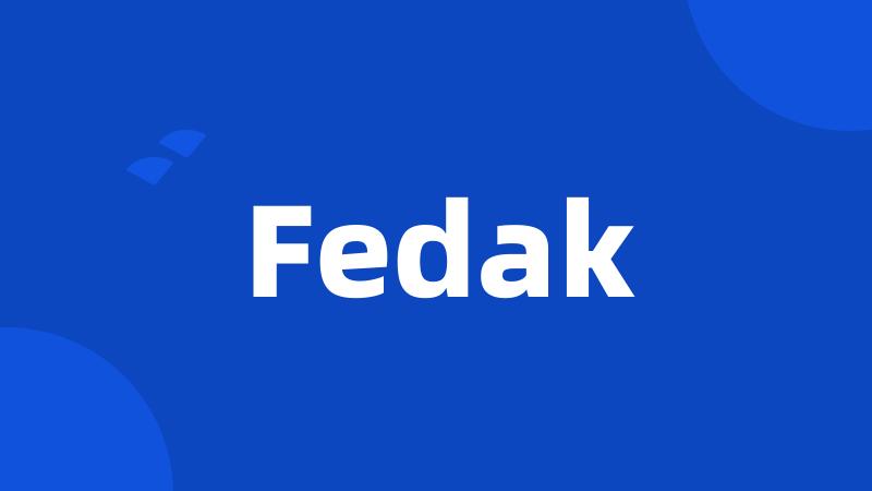 Fedak