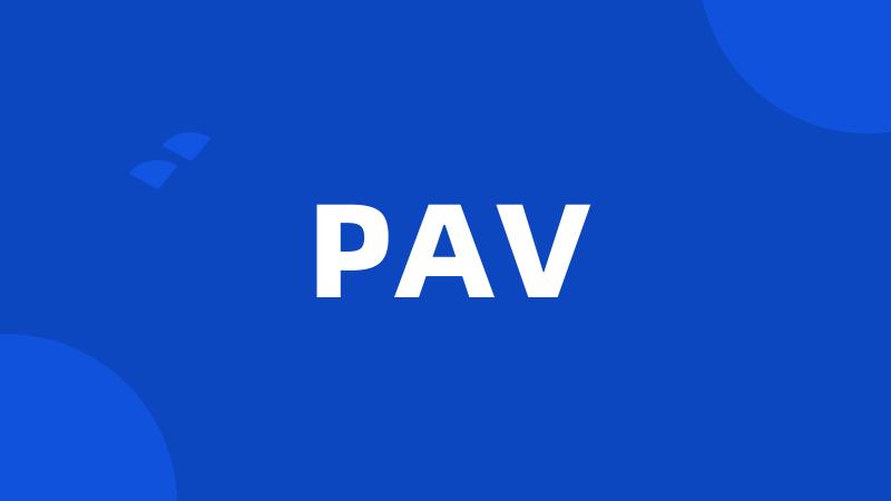 PAV