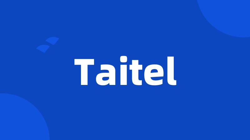 Taitel