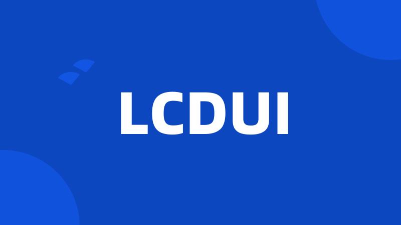 LCDUI