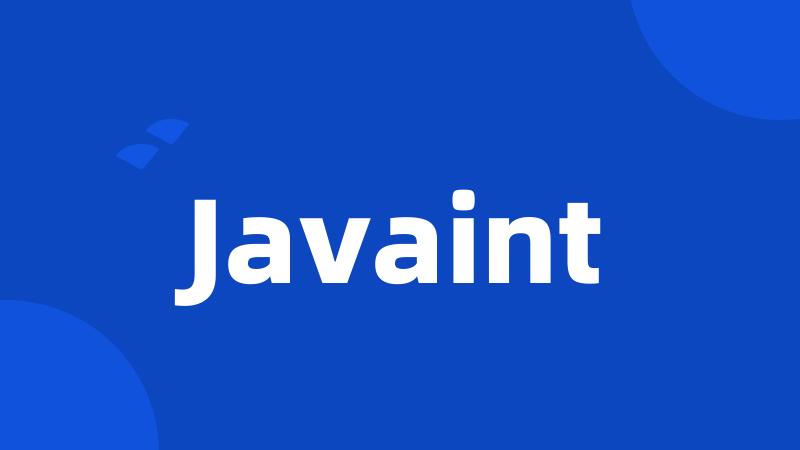 Javaint