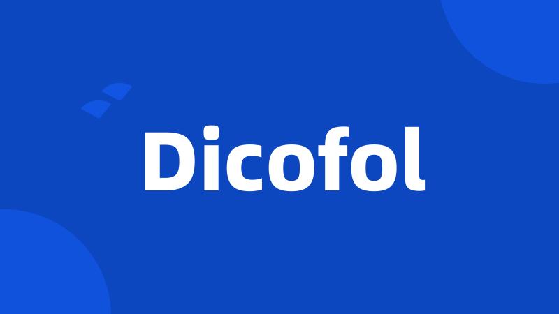 Dicofol