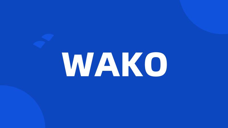 WAKO