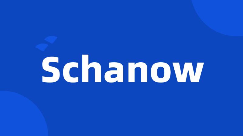 Schanow