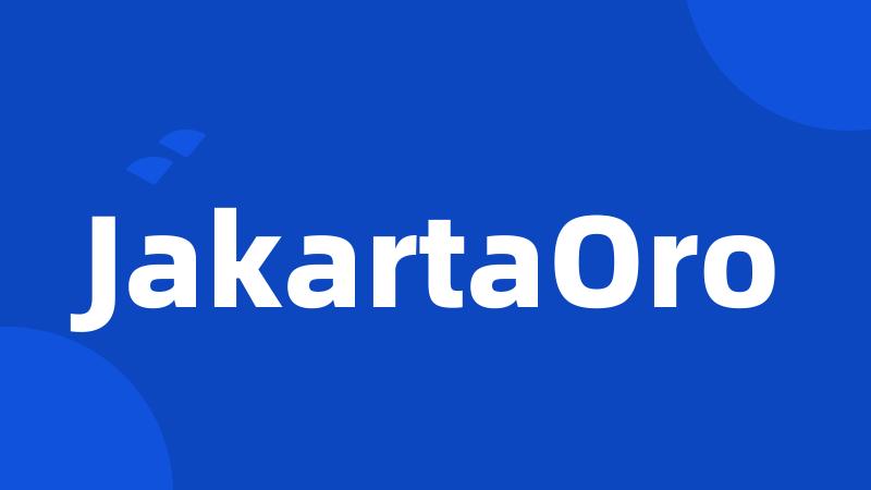 JakartaOro