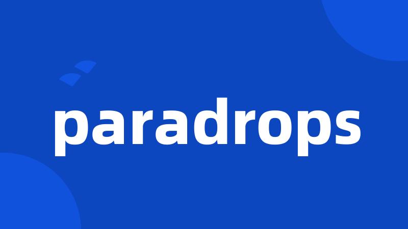 paradrops