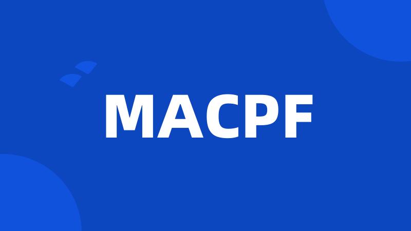 MACPF