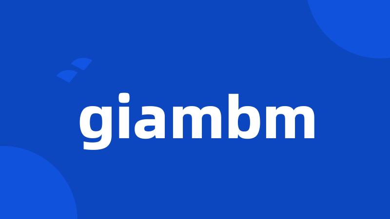 giambm