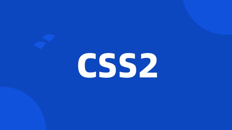 CSS2