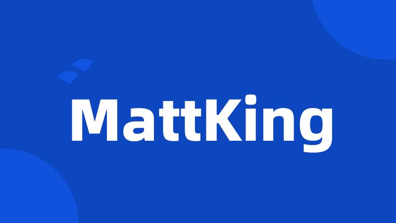 MattKing