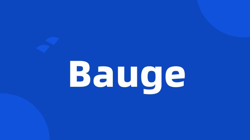 Bauge