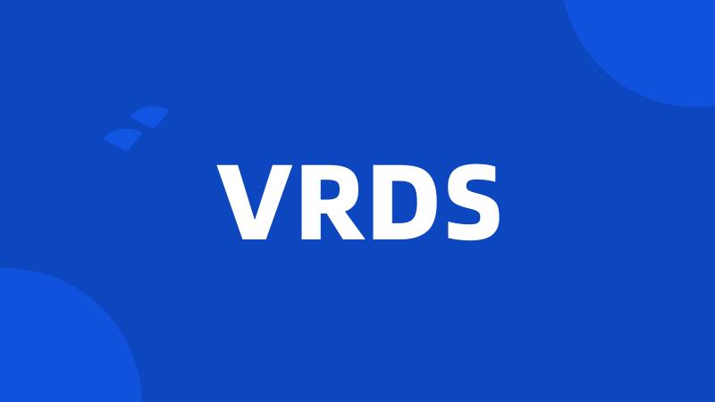 VRDS