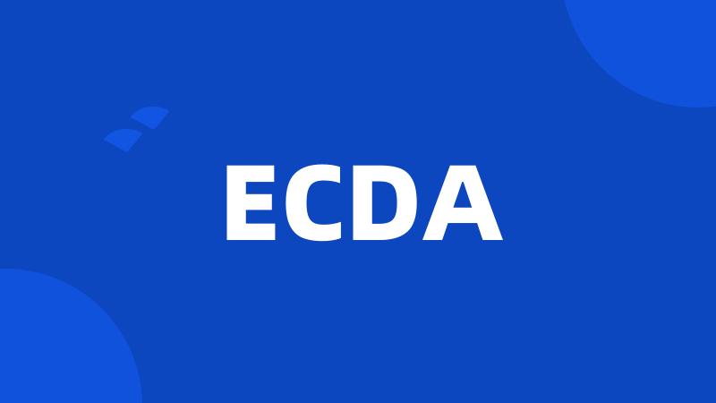 ECDA