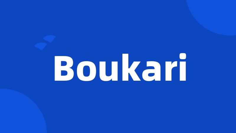 Boukari