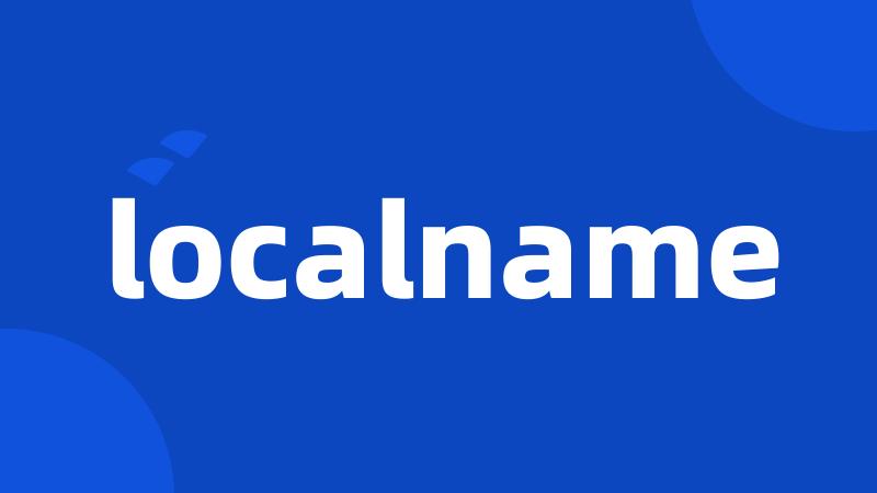 localname