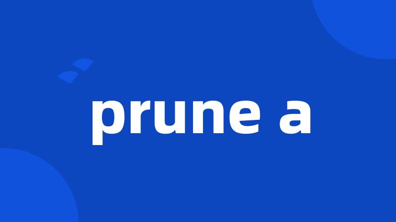 prune a