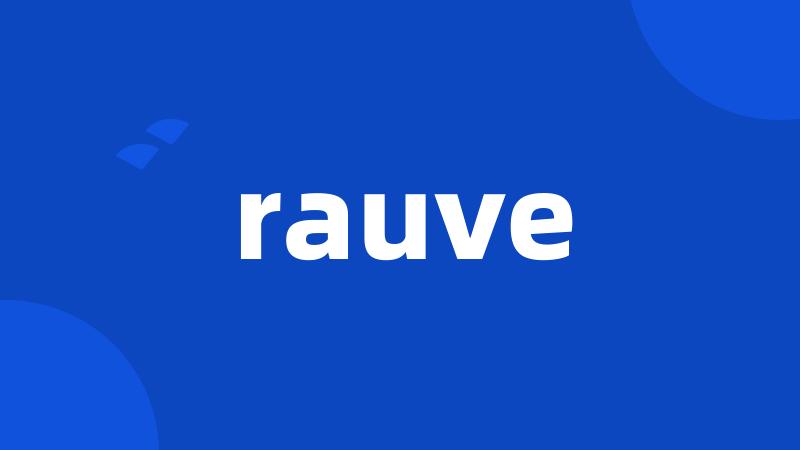 rauve