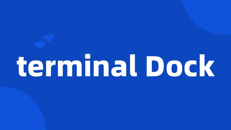 terminal Dock