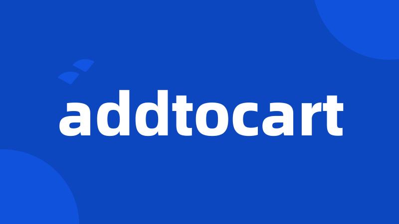 addtocart