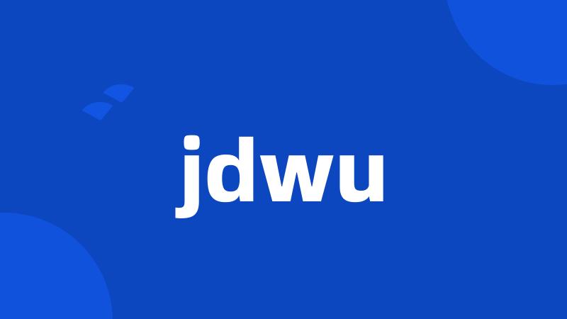 jdwu