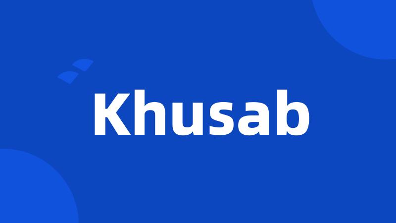 Khusab