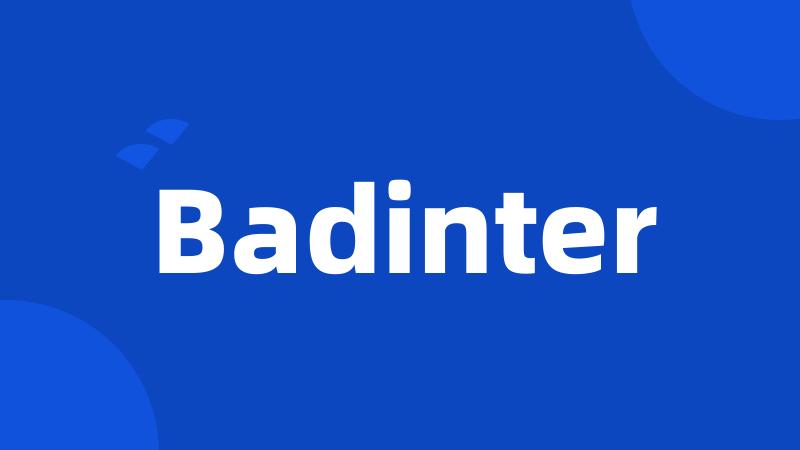 Badinter