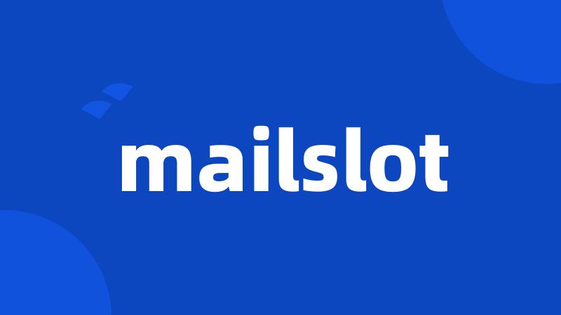 mailslot