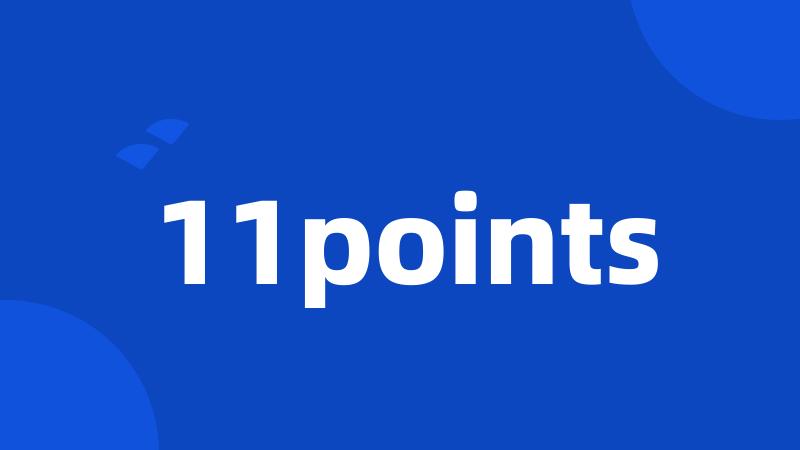 11points