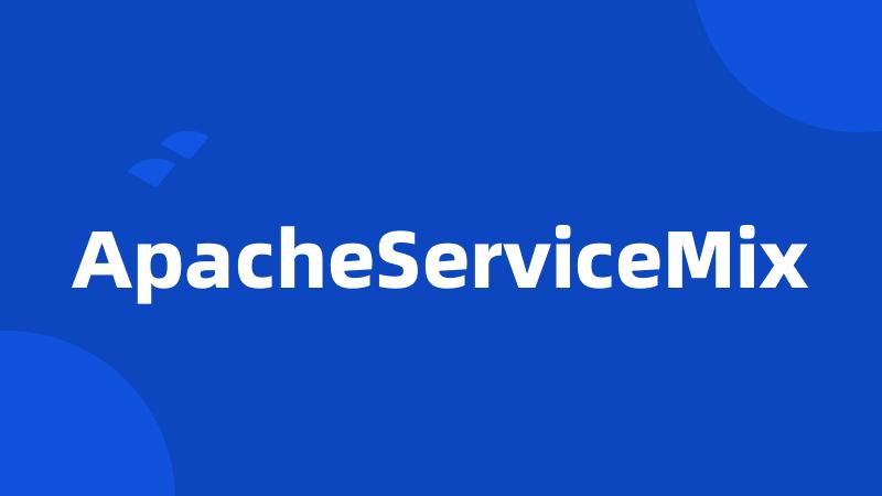 ApacheServiceMix