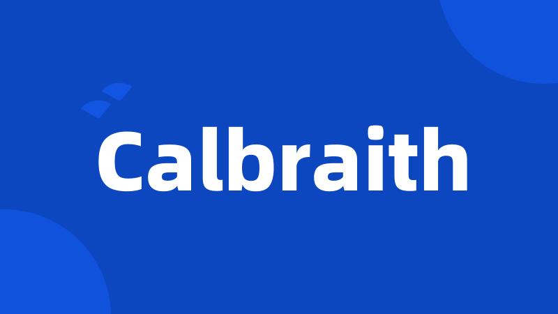 Calbraith