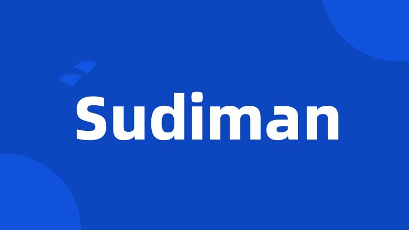 Sudiman