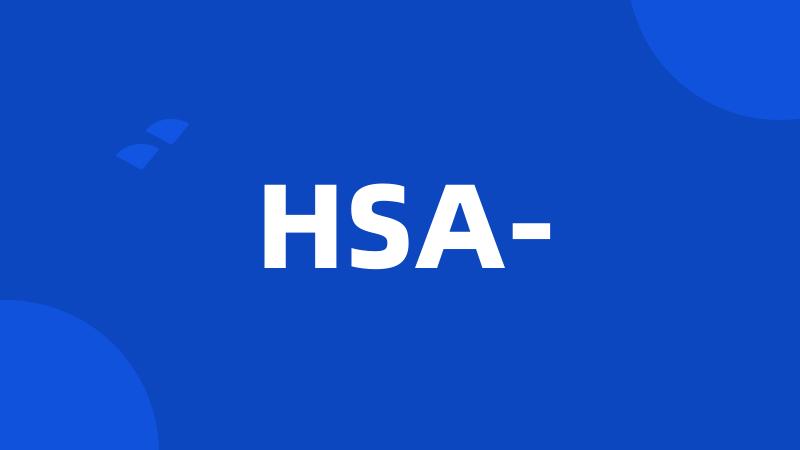 HSA-