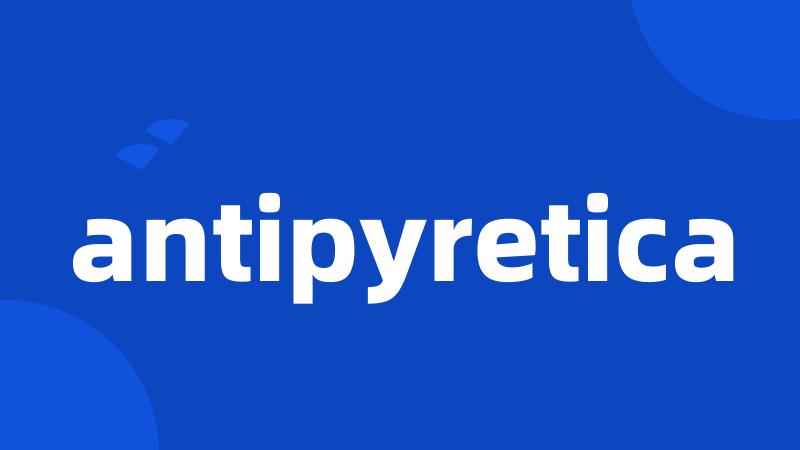 antipyretica