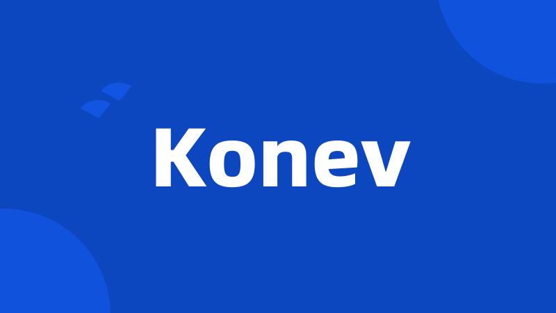 Konev