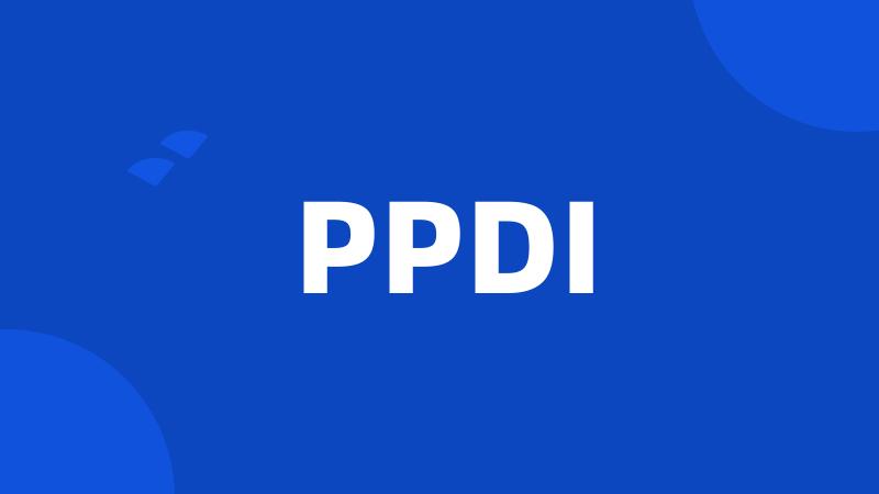 PPDI