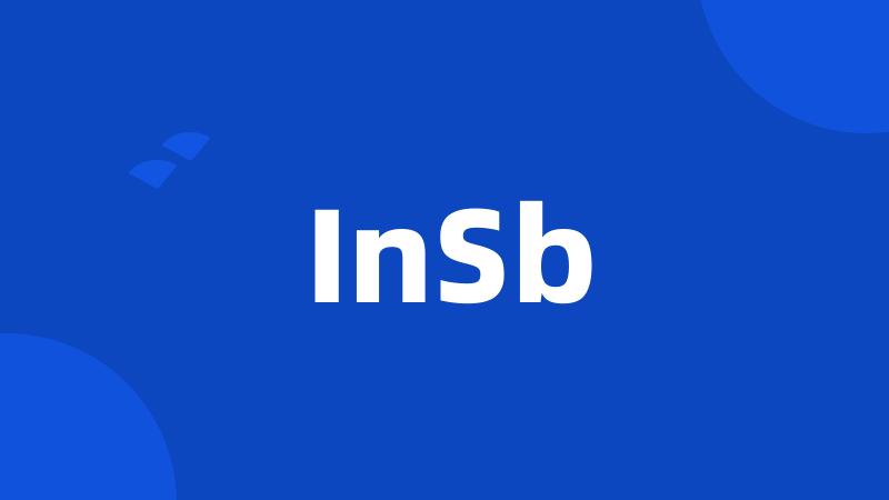 InSb