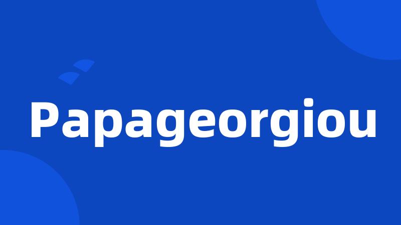 Papageorgiou